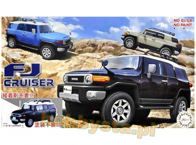 Сборная модель Toyota FJ Cruiser, black