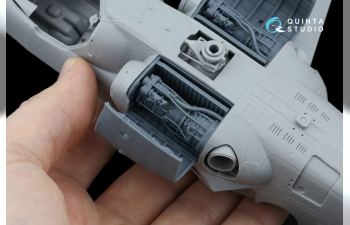 Двигательный отсек для Ка-52/Ка-52М, левый (Звезда/Quinta Models)