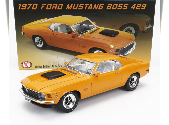 FORD Mustang Boss 429 Coupe (1970), Orange