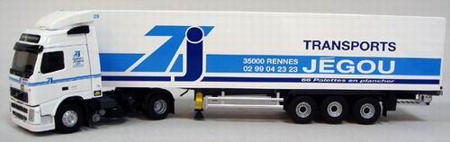 VOLVO FH Restyle Semi Transports Jegou, white