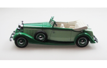 HISPANO SUIZA  J12 Купе производвства Фернандес и Даррен (Париж) (1934), зеленый