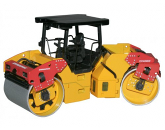 DYNAPAC Asphalt Roller w Rops CC424HF (Каток), yellow