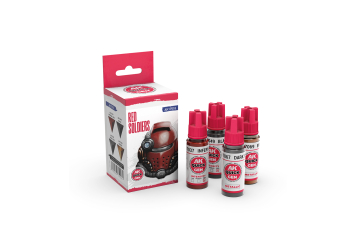 Набор акриловых красок QUICK GEN - Красные солдаты / RED SOLDIERS