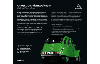 Сборная модель Citroen 2CV
