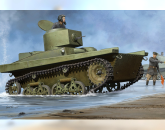 Сборная модель Танк Soviet T-37A Light Tank