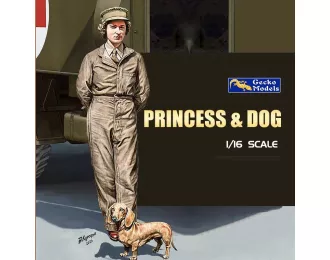 Сборная модель Princess & Dog