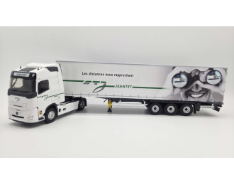 VOLVO Fh Aero 540 Truck Telonato Jeantet Transports (2024), White