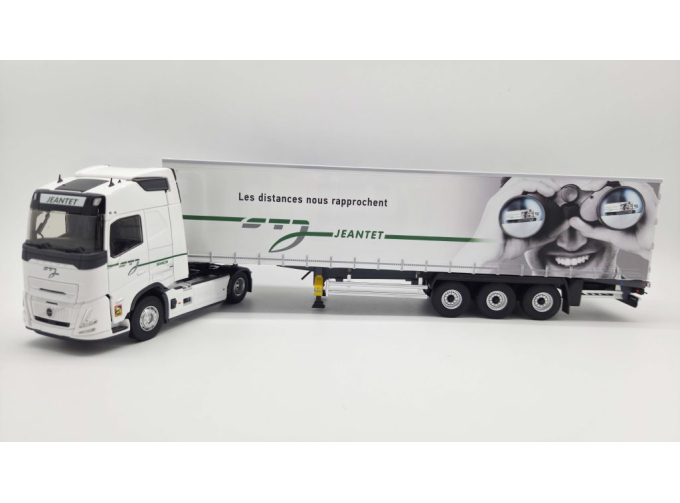 VOLVO Fh Aero 540 Truck Telonato Jeantet Transports (2024), White