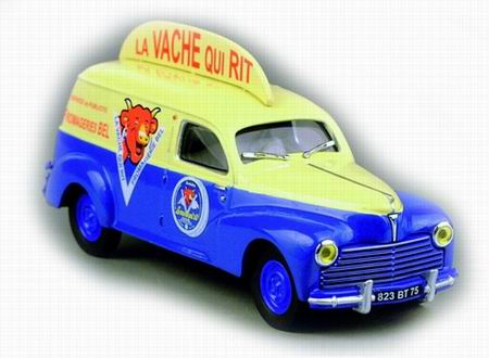 PEUGEOT 403 Fourgonnette 'La Vache Qui Rit', синий с желтым