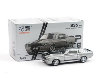 SHELBY Mustang GT500, silver / black