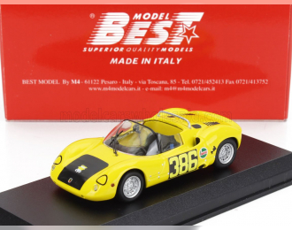 FIAT Abarth 1000sp Spider №386 Trieste Opicina (1970) Mauro Baldi, Yellow Black