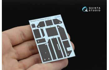 3D Декаль интерьера кабины Советский/Российский палубный тягач, модель 3913 (RFM) (с 3D-печатными деталями)