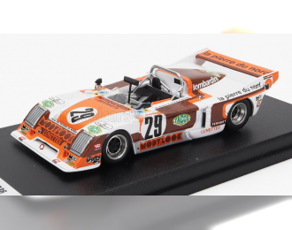 CHEVRON B36b Simca 2.0l S4 Team Societe Racing №29 24h Le Mans (1978) Michel Dubois - Daniel Gache - Julien Sanchez, White Orange Brown