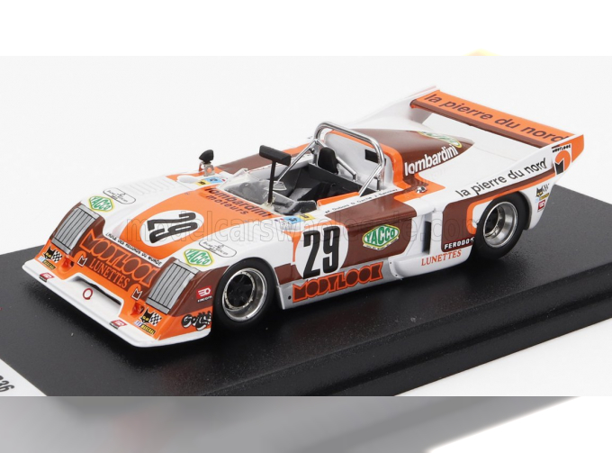 CHEVRON B36b Simca 2.0l S4 Team Societe Racing №29 24h Le Mans (1978) Michel Dubois - Daniel Gache - Julien Sanchez, White Orange Brown