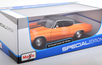 CHEVROLET Chevelle SS454 (1971), orange/black