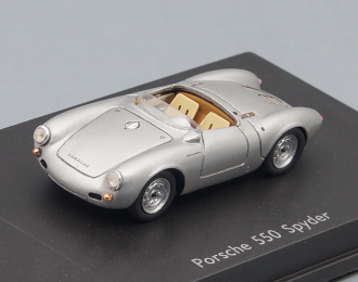 PORSCHE 550 Spyder, silver