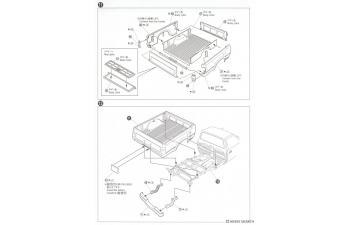 Сборная модель Toyota LN106 Hilux Longbed Street Custom '94