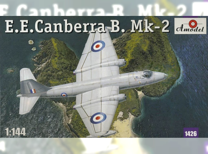 Сборная модель Британский средний бомбардировщик English Electric Canberra B Mk-2