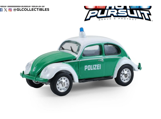 VOLKSWAGEN Beetle Classic "Koblenz Germany Polizei" (полиция Германии) 1980