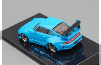 PORSCHE 911 RWB 993 (2018), light blue