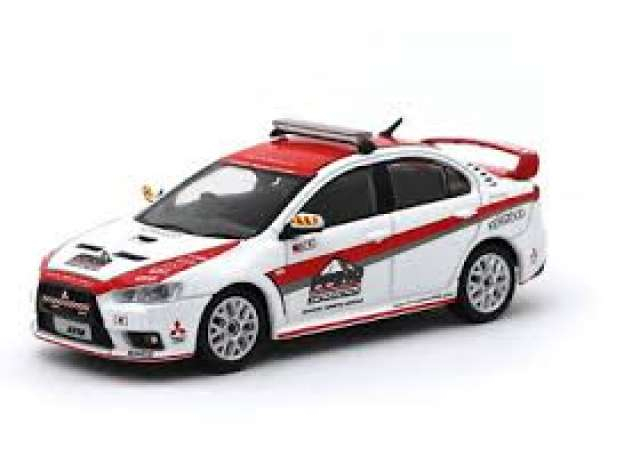 Mitsubishi Lancer Evo X Pikes Peak Safety Car, white/red
