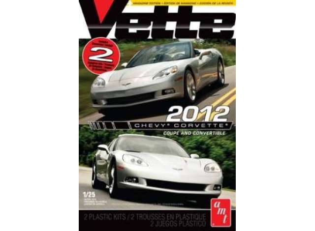 Сборная модель Corvette Coupe and Convertible (Double Kit) Vette Magazine 2012