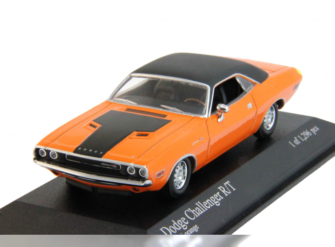 DODGE Challenger R/T (1970), orange