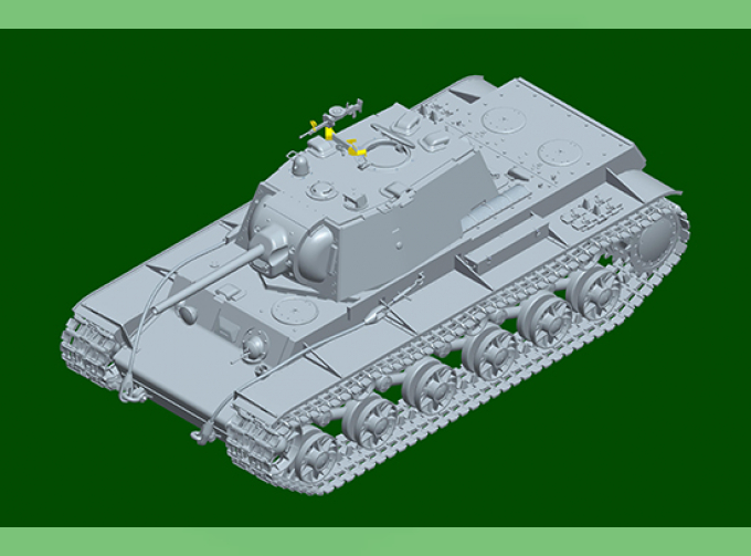 Сборная модель KV-1 1942 Simplified Turret Tank w/Tank Crew