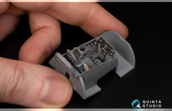 3D Декаль интерьера кабины Super Mystere B2 Early (Azur/Special Hobby)