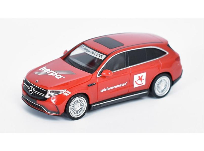 Mercedes-Benz EQC AMG Spielwarenmesse 2020, red