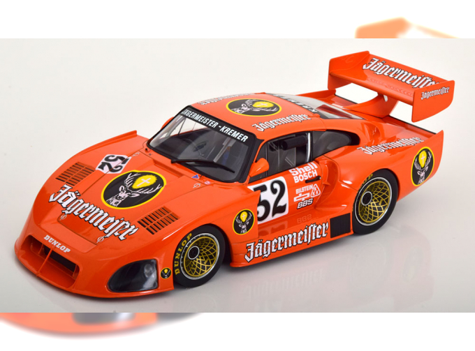 PORSCHE 935 K4 No 52 DRM Zolder, Wollek (1981), Jaegermeister