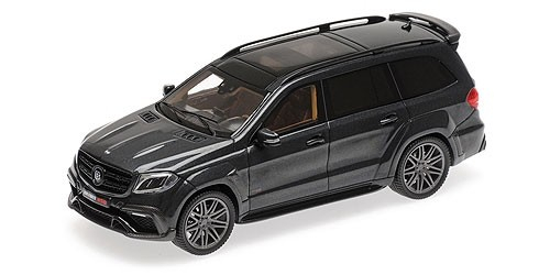 BRABUS 850 WIDESTAR XL BASED ON MERCEDES-AMG GLS 63 (2017), black metallic
