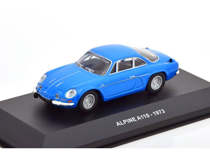 RENAULT Alpine A110 (1973), blue metallic