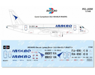 Декаль Сухой Суперджет SSJ–100–95LR IRAERO