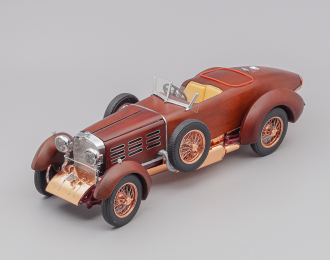 HISPANO SUIZA H6C Speedster Tulipwood (1924), brown