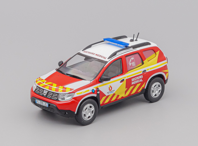 DACIA Duster II VSM - Vehicule de secours medicalise (Moselle), Vehicules Legers Sapeurs-Pompiers 55