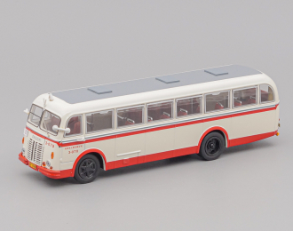 Автобус Beijing Bus, beige / red