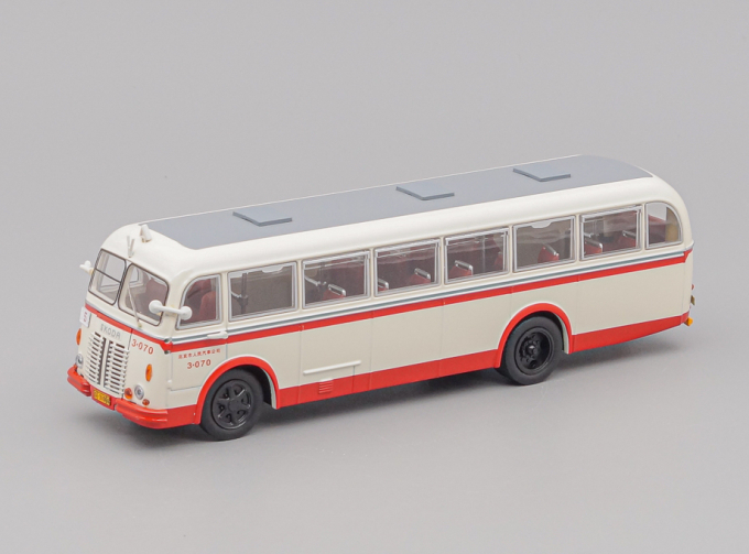 Автобус Beijing Bus, beige / red