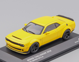 DODGE Challenger Coupe SRT Demon V8 (2018), yellow / black