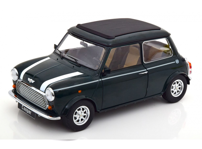 MINI Cooper LHD Sunroof, dark green white