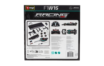 Сборная модель MERCEDES-BENZ GP F1 W15 Eq Performance Team Amg Petronas Motorsport №63 Season (2024) George Russell, Black Silver Green