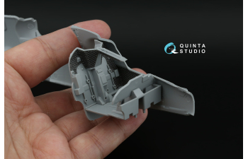 3D Декаль Стеганая обивка кабины для Ка-52/52М (Звезда/Quinta Models)