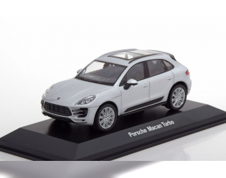 PORSCHE Macan Turbo (2015), silver