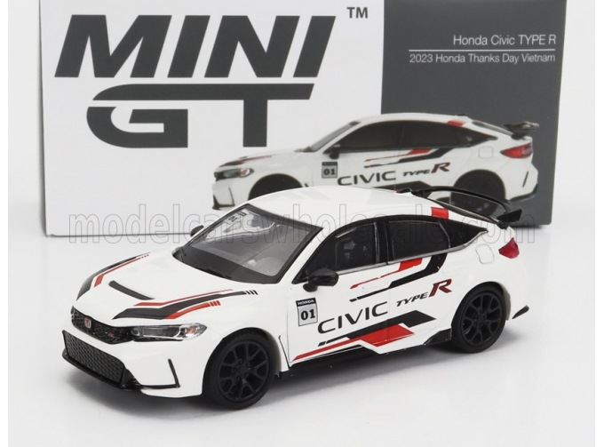 HONDA Civic Type R Thanks Day Vietnam (2023), White