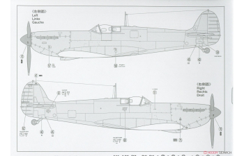 Сборная модель Supermarine Spitfire Mk.I & Light Utility Car 10HP Set