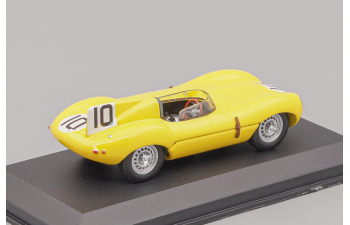 JAGUAR D-type 3.4l Team Ecurie Francorchamps #10 3rd (1955) Jacques Swaters / Johnny Claes, 24h Le Mans Collection