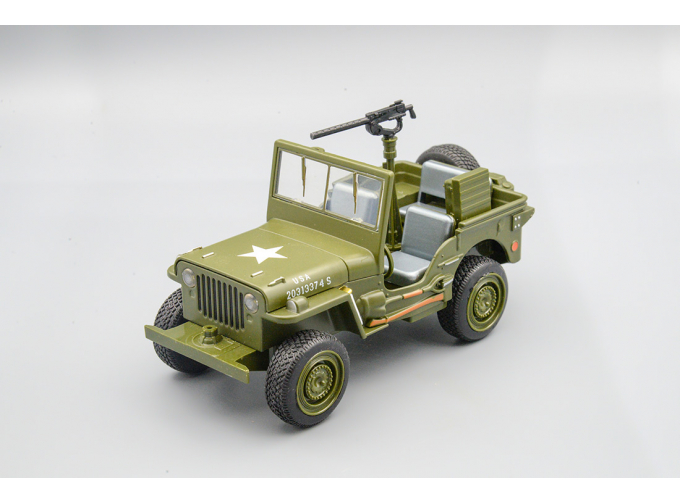 Willys MB, зелёный, 15 см