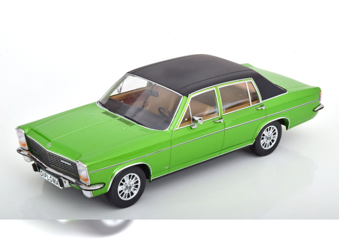 OPEL Diplomat B, green metallic/ flat black