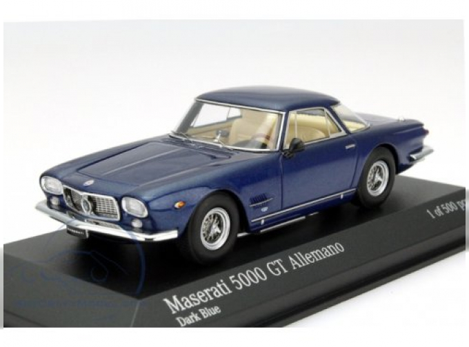 MASERATI 5000 GT ALLEMANO - 1959-1964 - BLUE