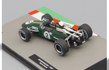 BRABHAM BT24 Денни Халма (1967), Formula 1 Auto Collection 23